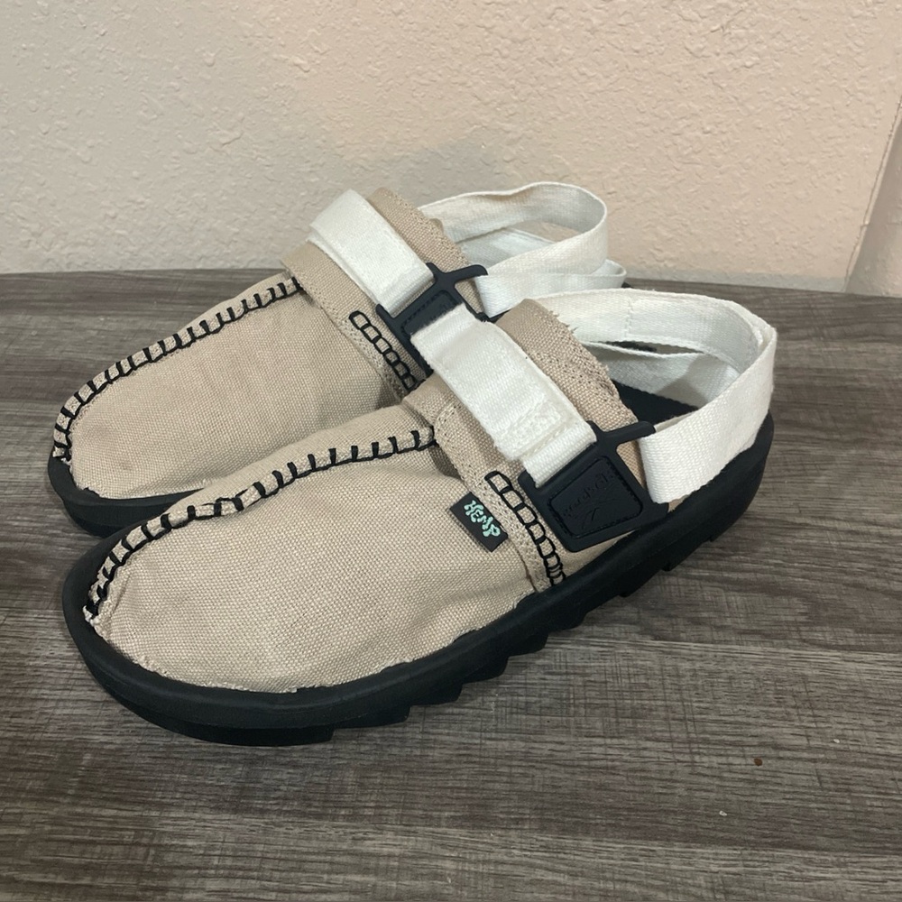 Reebok Beatnik Sandal Modern Beige Hemp Khaki MENS 11